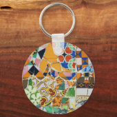 Porte-clés Carrelage en céramique Gaudi (Recto)