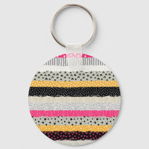 Porte-clés Carrelage en Patchwork : Conception Versatile Sans
