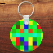 Porte-clés Carrés fragiles (Recto)