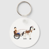 Porte-clés Carrosse à cheval (Recto)