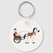 Porte-clés Carrosse à cheval (Verso)
