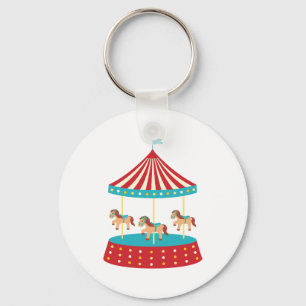 Porte-clés Carrousel de cirque