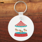 Porte-clés Carrousel du cirque (Recto)