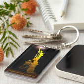 Porte-clés Carry Freedom: The Statue of Liberty Keychain (Devant droit)