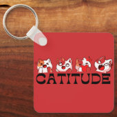 Porte-clés Carry Your Cat – Cute Cat Keychain 🐾💖 (Recto)
