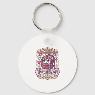 Porte-clés Cartable Licorne Copain Licorne Conception De Merc
