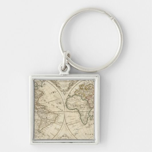 Porte-clés Carte 2 (Devant)