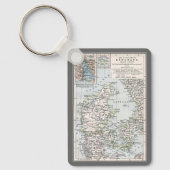 Porte-clés Carte ancienne du Danemark, Danmark en danois, 190 (Recto)