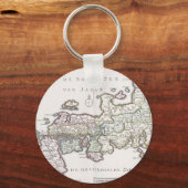 Porte-clés Carte antique du Japon | 1769 (Recto)