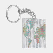 Porte-clés Carte Boho II (Devant gauche)