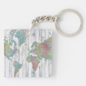 Porte-clés Carte Boho II (Dos)