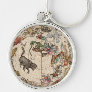 Porte-clés Carte céleste Porte - clé II