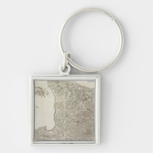 Porte-clés Carte composite de France 2 (Devant)
