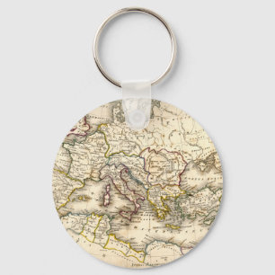 Porte-clés Carte d'Antquie de romain antique
