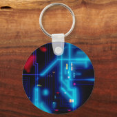 Porte-clés Carte de circuit graphique (Recto)