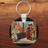 Porte-clés carte de commerce William Broadhead & Sons habille (Recto)