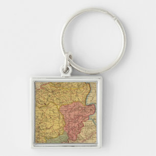 Porte-clés Carte de la Gaule