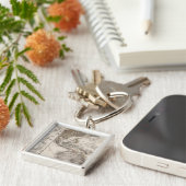 Porte-clés Carte de la Polynésie (Côté)