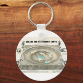 Porte-clés Carte de la Terre plate (Recto)