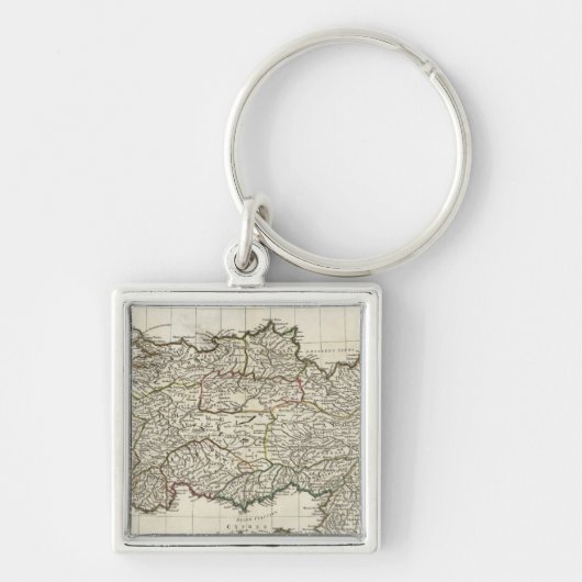 Porte-clés Carte de la Turquie (Devant)
