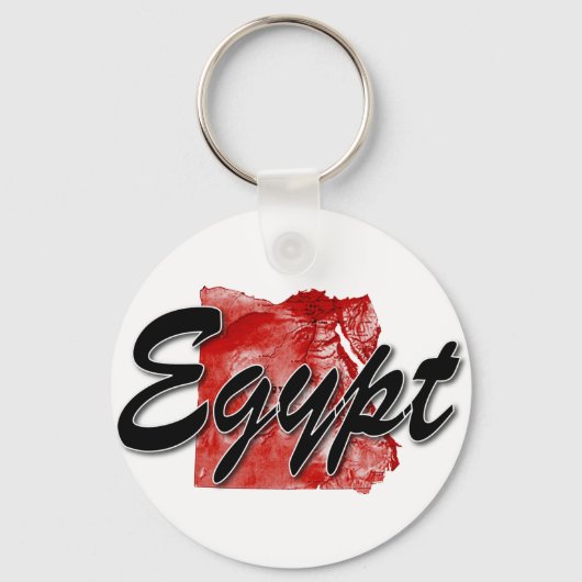 Porte-clés Carte de l'Égypte (Recto)