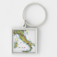 Carte de l'Italie