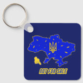 Porte-clés Carte de l'Ukraine (Recto)