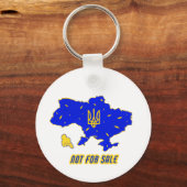 Porte-clés Carte de l'Ukraine (Recto)