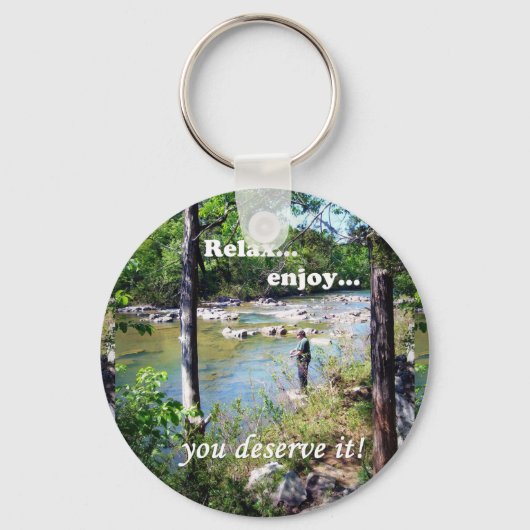 Porte-clés Carte de pêche (Recto)