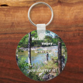 Porte-clés Carte de pêche (Recto)