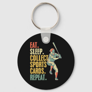 Porte-clés Carte de sport Collecte de baseball de baseball de