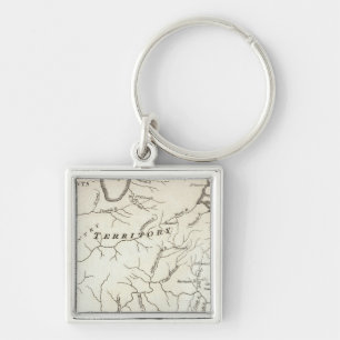 Porte-clés Carte des colonies reculées