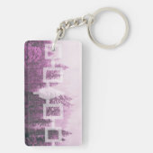 Porte-clés Carte Drapeau Forêt Brute Haudenosaunee (Dos)