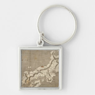 Porte-clés Carte du Japon par Arrowsmith