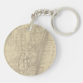 Porte-clés Carte du Madagascar (Dos)