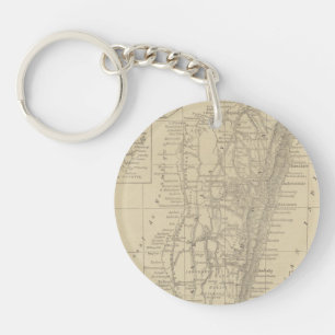 Porte-clés Carte du Madagascar