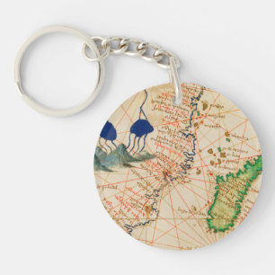 Porte-clés Carte du Madagascar