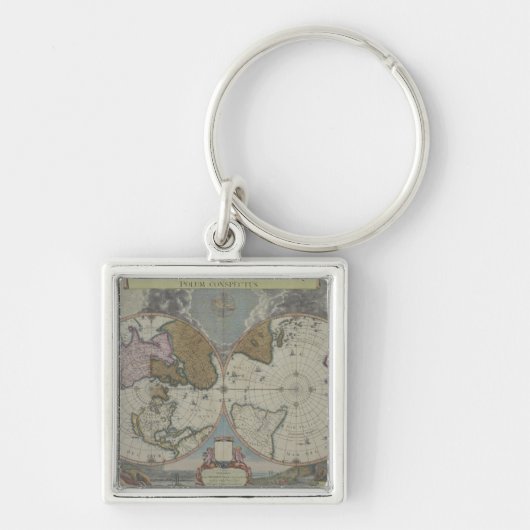 Porte-clés Carte du monde 16 (Devant)