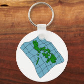 Porte-clés Carte du Porte - clé philippin (Recto)