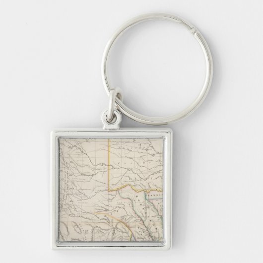 Porte-clés Carte du Texas (Devant)