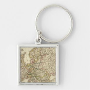 Porte-clés Carte Europe 3