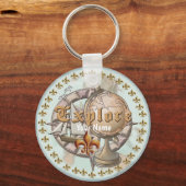 Porte-clés Carte Explorateur (Recto)