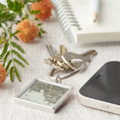 Porte-clés Carte gravée de France 2 (Côté)