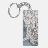 PORTE-CLÉS CARTE : GUERRE CIVILE, 1861 (Devant gauche)