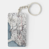 PORTE-CLÉS CARTE : GUERRE CIVILE, 1861 (Dos)