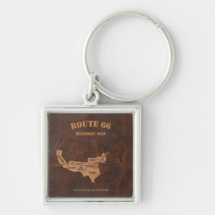 Porte-clés Carte Historique Commémorative du 100e Anniversair