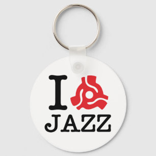 Porte-clés Carte I 45 Jazz
