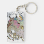 PORTE-CLÉS CARTE : INDIENS D'AMERIQUE 3 (Dos)