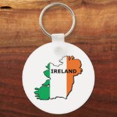 Porte-clés Carte Irlande (Recto)