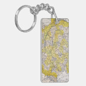 PORTE-CLÉS CARTE : LA FRANCE (Devant gauche)